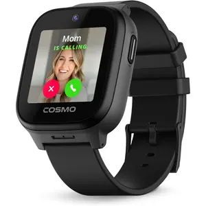 5   Watch by Cosmo |  -Safe Phone Watch | Precision Real-Time GPS  | Call, Text, Activity, School Settings | Spotify  | Parental Controls | SOS & Safety