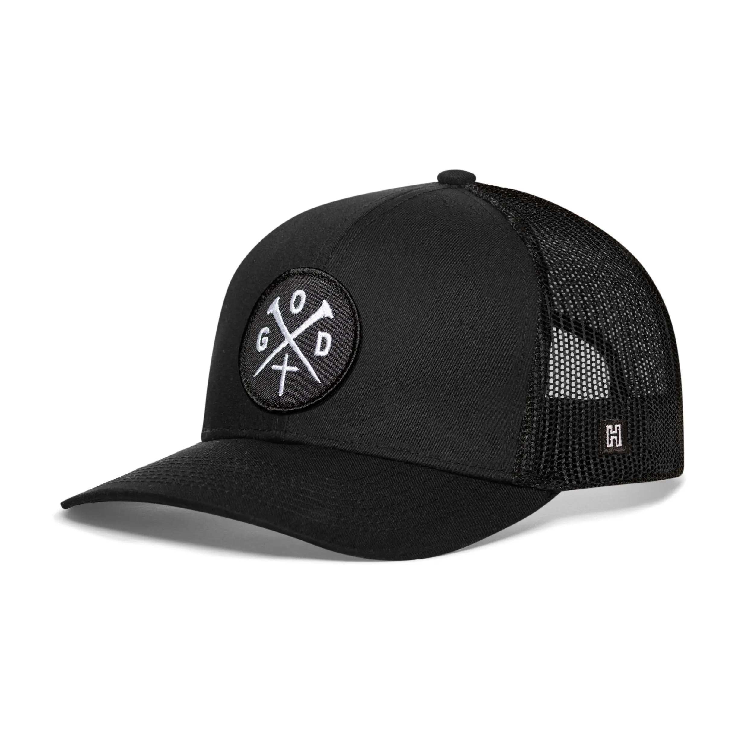 GOD X Trucker Hat  | Crossed Nails Snapback