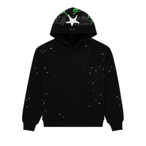 sp5der vvs black hoodie - TikTok Shop