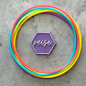 PRIDE Collection / Awareness & Support Stacks / Silicone Stacking Bracelets / Multi-Colored