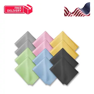 Glasses Cleaning Cloths(12 pcs),Premium Eyeglass Cleaner Cloth