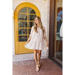 Love Shack Dress - Cream