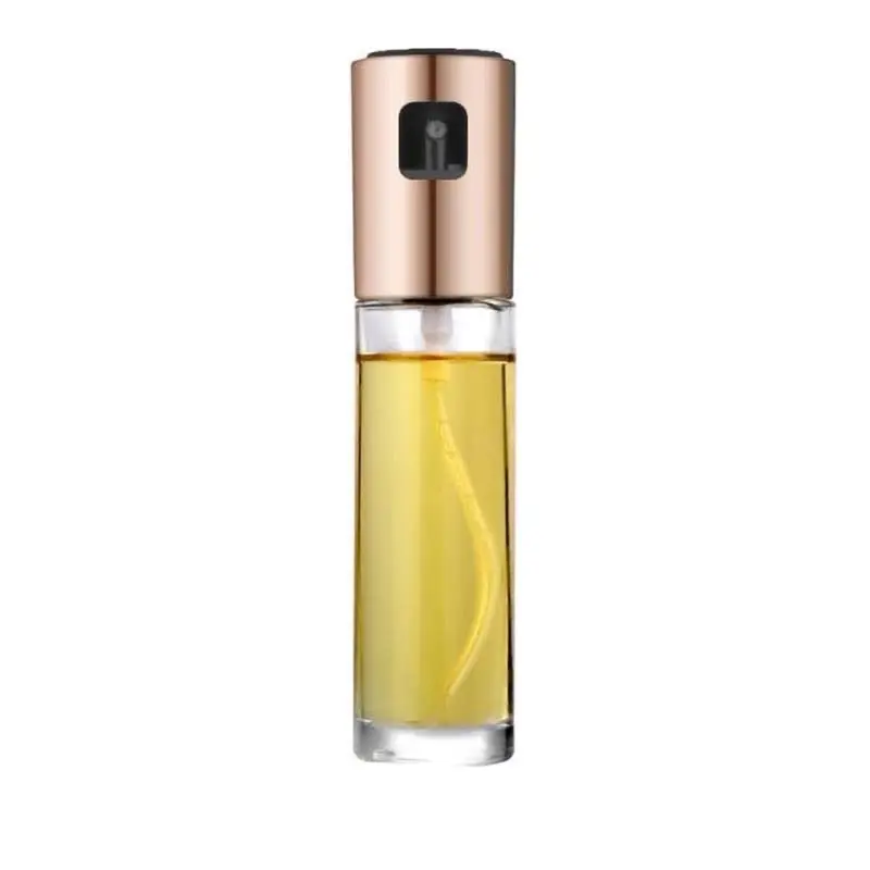 BBQ Healthy Kitchen Cooking Oil Vinegar Spray Bottle Push Type Oil Spray BottlePump Oil Tank Leakproof BBQ Sprayer BBQ Tools Kitchen Gadgets Dispenser Utensils