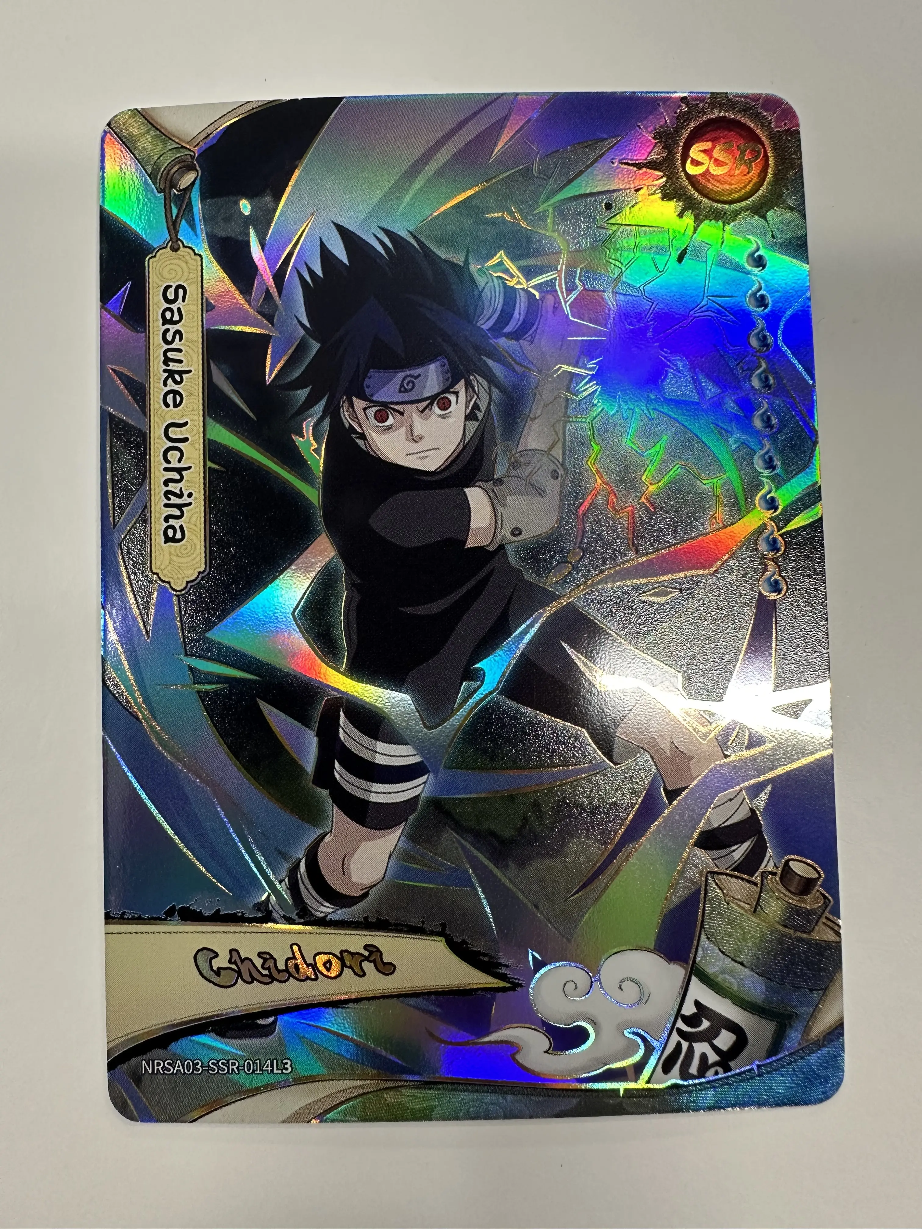 Sasuke Uchiha - Naruto Trading Card - SSR - Kayou Series 3 - NRSA03-SSR-014L3 - English