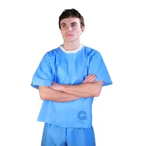 Disposable Adult Scrub Shirts - Made in the USA  - 30 Pack