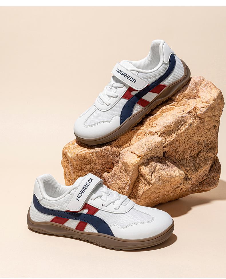 HOBIBEAR Kids Spring/Autumn Wide-Toe Shoes: Comfortable wide-toe design that doesn’t squeeze feet; lightweight, breathable casual athletic shoes for boys and girls