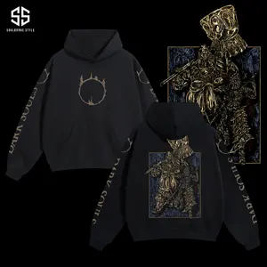 [Soulsborne Style] Vintage Ornstein & Smough - Dark souls Unisex Hoodie, Soulsborne Gaming Apparel, Game Shirt, Video Game Clothes, Boy Merch, Gift For Him, Gift For Her, Soulslike Streetwear
