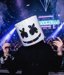 Led Dj Mask Light up Foam costume Party