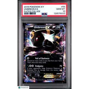 2016 Pokemon XY Fates Collide Umbreon EX #55 PSA 10 GEM MINT