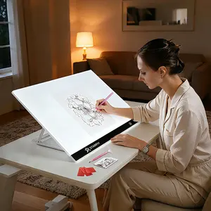 A2 A3 LED Light Pad for Artists with 3-Level Brightness USB-Powered Drawing Tablet for Diamond Painting & Sketching Enhances Creative Process