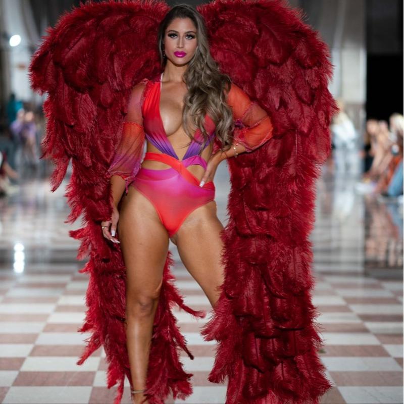 Earthangel adult size couture angel wings made from ostrich feathers