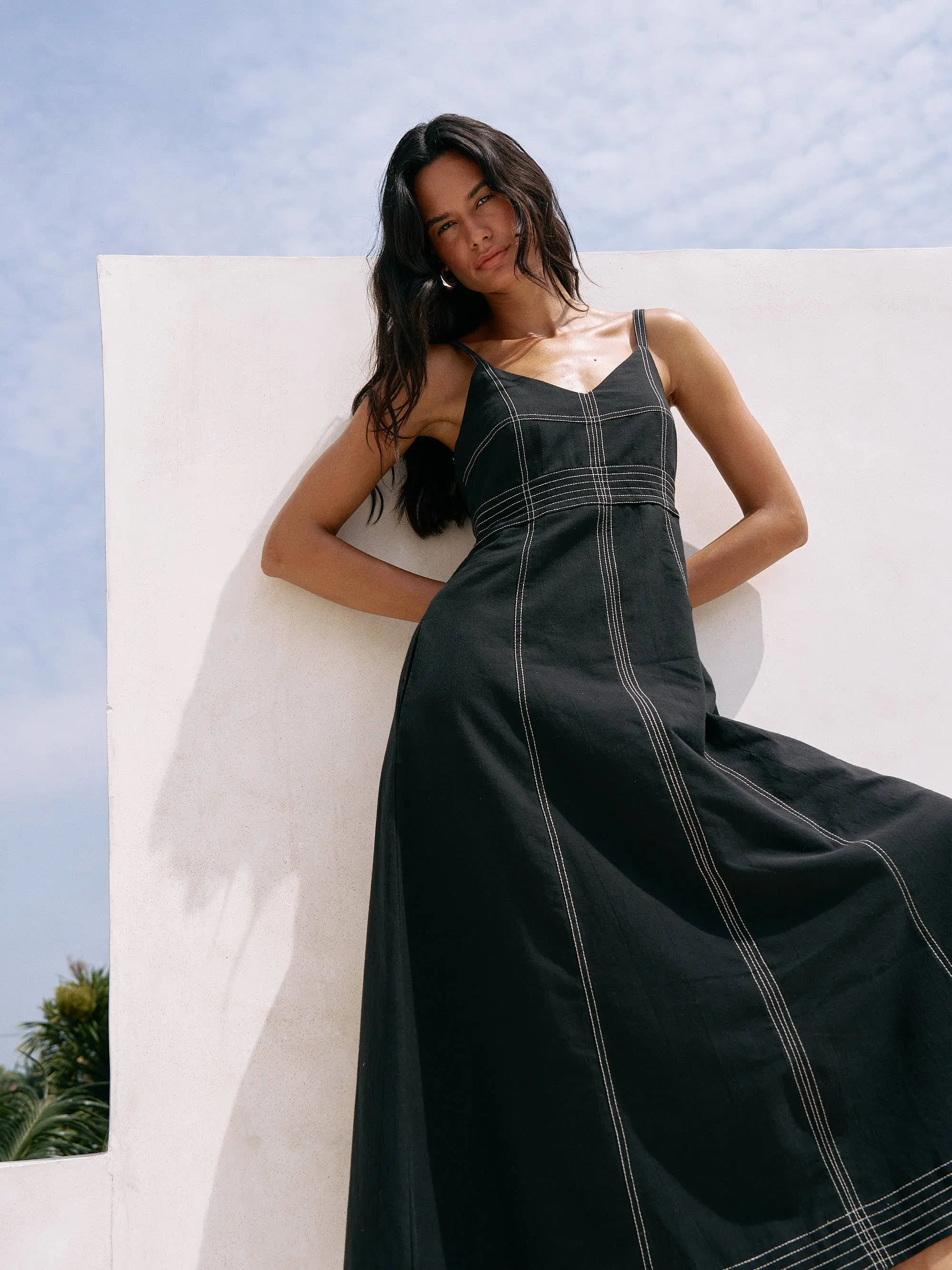beaded satin maxi dress Beaded Blue Soft Satin Sheath Long Dress – Dressesforparty