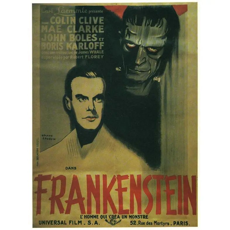 Frankenstein Movie Poster Print (11 x 17)