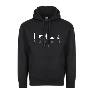 SALAH Hoodie Black Sweatshirt, Hoodie, Comfort Colors