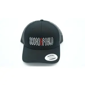 Bakersfield CA Hat School S Logo Trucker Mesh Snapback