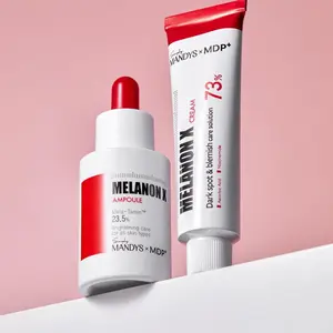 Melanon X Duo - Melanin Mimic Cream & Niacinamide Amplifier for Dark Spots - Skincare Treatment for Comfort and Skin Brightening