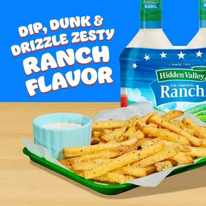 Hidden Valley Original Ranch Dressing, 40 fl oz, 2 Pack – Classic Creamy Buttermilk Ranch Dressing & Dip, Gluten-Free, Rich & Tangy Flavor, Perfect for Salads, Dips, Sandwiches & Cooking