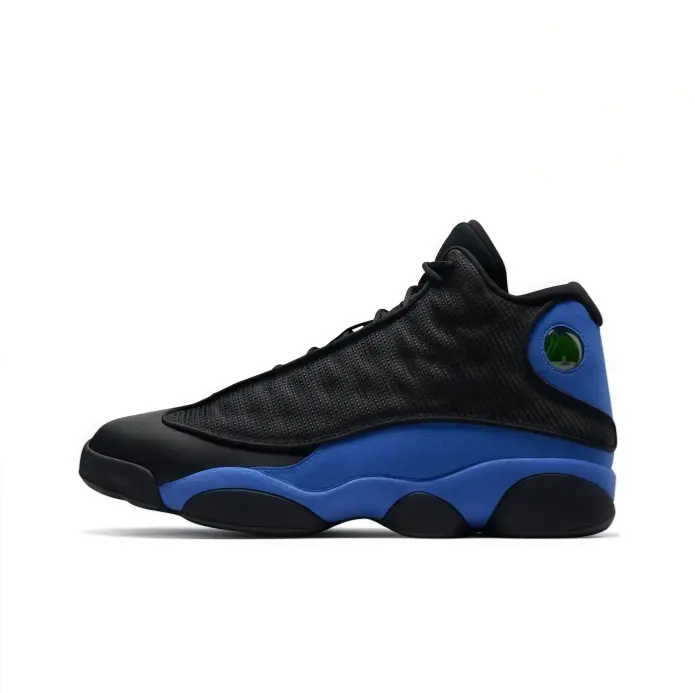 High top leather basketball sneakers black royal blue mesh upper flexible construction long time comfort outdoor activities impact absorption stylish unisex casual basketball shoes