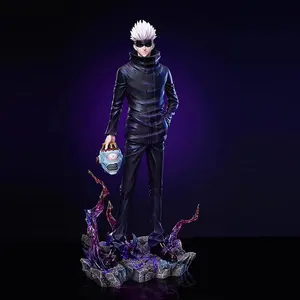 Jujutsu Kaisen – Gojo Satoru Battle Version Face Swap Statue Anime PVC Figure Collectible Figurine Display