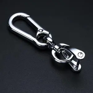 1pc Creative metal car keychain men's key chain frame high quality horseshoe buckle hanging key ring accessories