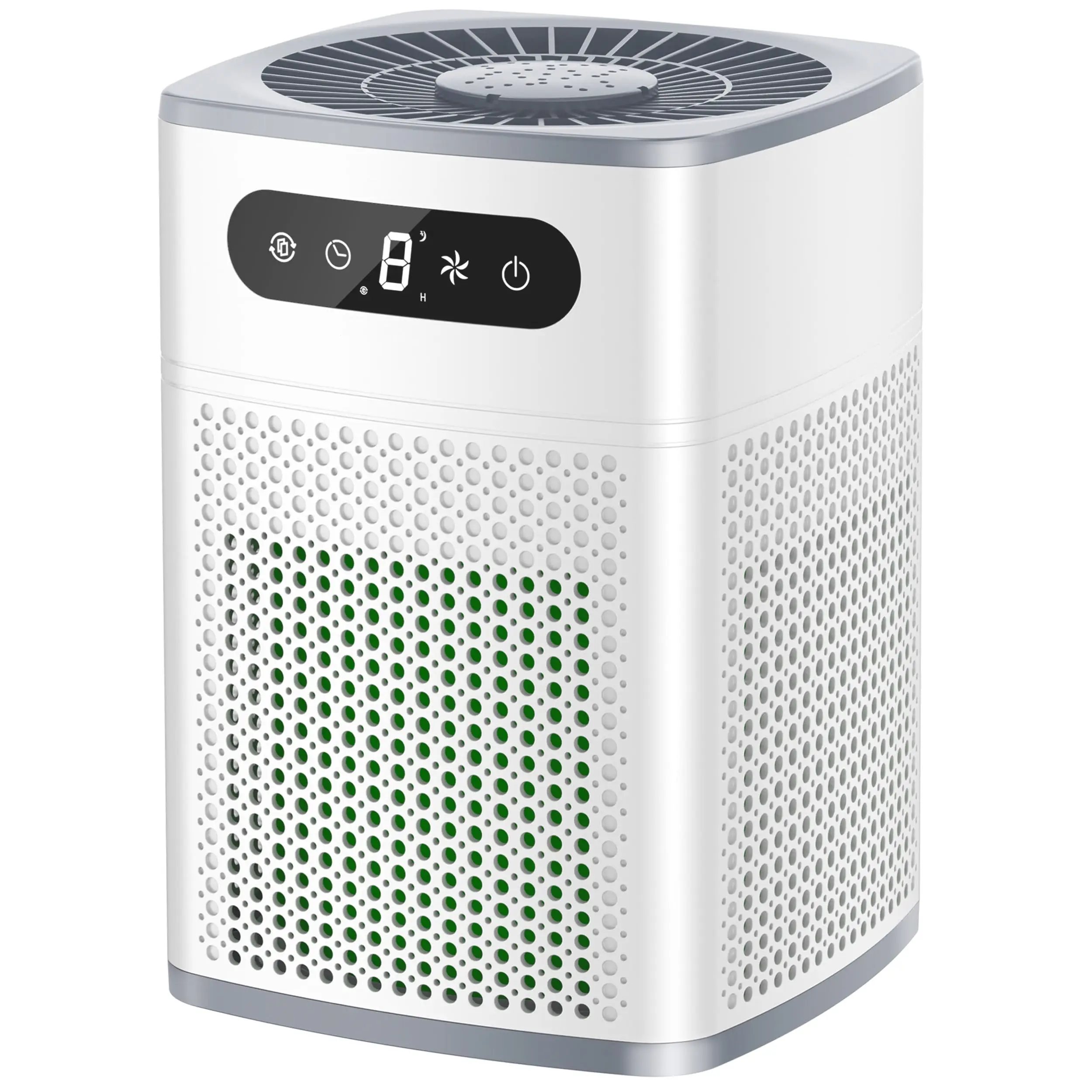 Air Purifiers for Bedroom, HEPA Covers Up to 302 sq.ft Room, 24db Sleep Model, Night Lighting, 3 Timers, with Aromatherapy for Bedroom, Dorm Room, Apartment, Kitchen