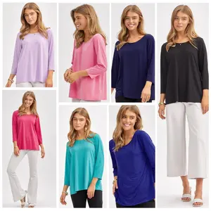 Dear Scarlett Signature Classic Round Neck Top