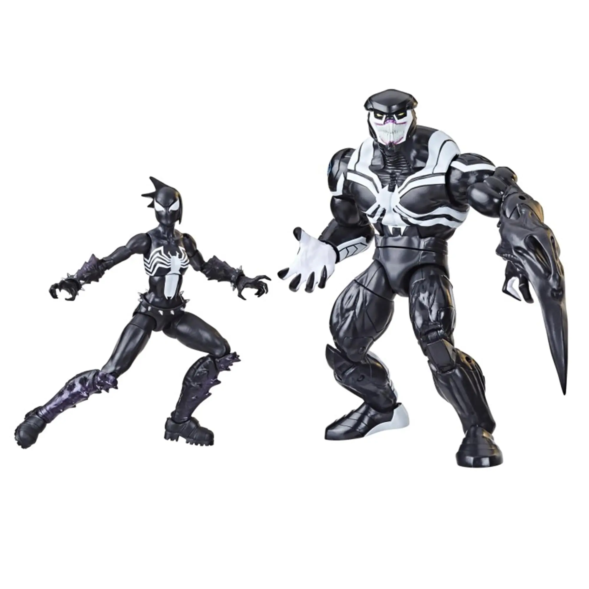 Marvel Legends 6-Inch Collectible Action Figures, Venom Space Knight & Mania, Poseable Limbs, for Comic Fans