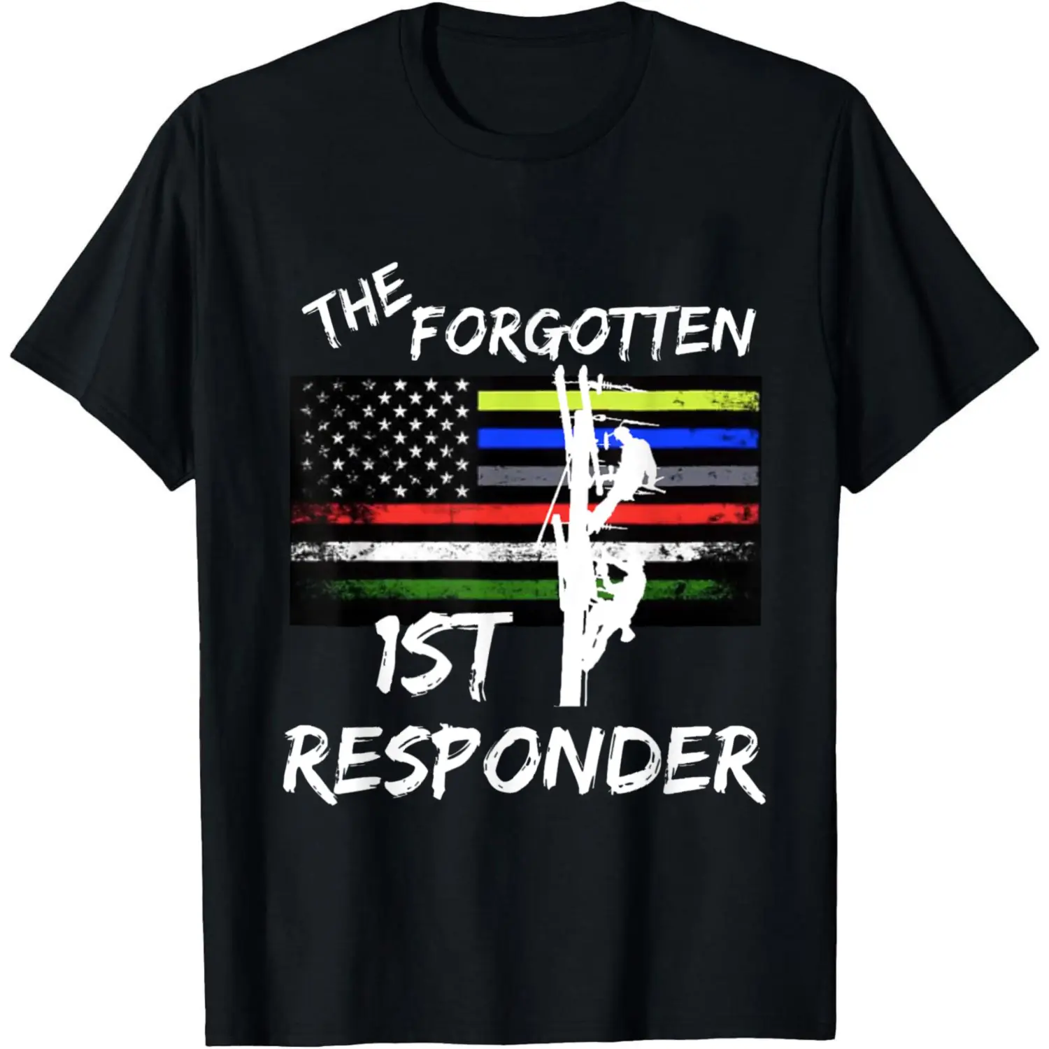 100% Cotton The Forgotten First Responder T Shirt T-Shirt Women Men Unisex Clothing Streetwear