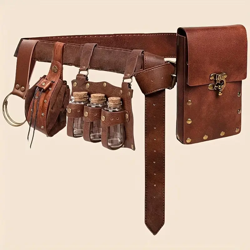 Medieval Steampunk Fanny Pack Belt Pouch Phone Holder Amazon.com | Belt Pouch Waist Bag Fanny Pack Medieval  main image 3
