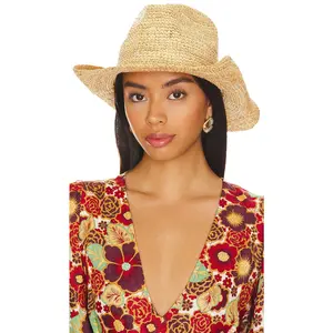 Nikki Beach Carrera Hat in Natural