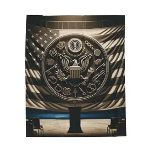 Corrections Memorial Velveteen Plush Blanket
