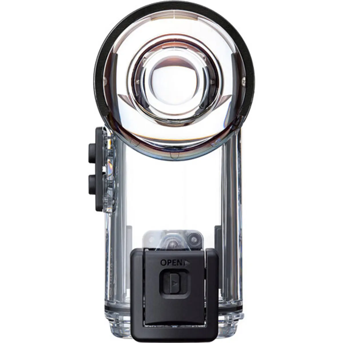 Ricoh TW-2 Waterproof Underwater Housing Camera Accessory for THETA X, Acrylic-Resin Construction, Metal-Reinforced Durable Protection, Lens Compatibility, Water Proof