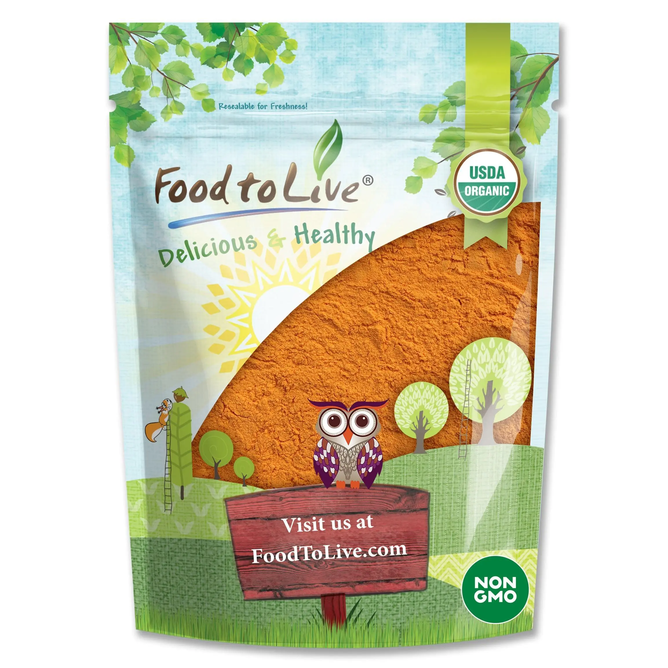 Organic Goji Berry Powder - by Food To Live