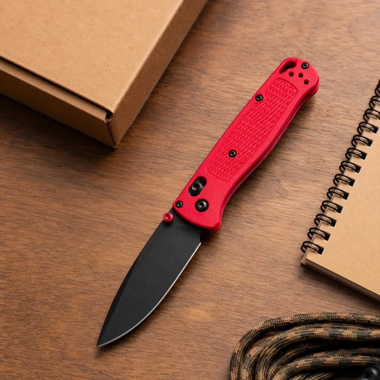 535 Portable Folding High Hardness Knife - Durable Outdoor EDC Survival Tool, Survival Equipment for Camping, Outdoor Use, Birthday Gift for Men