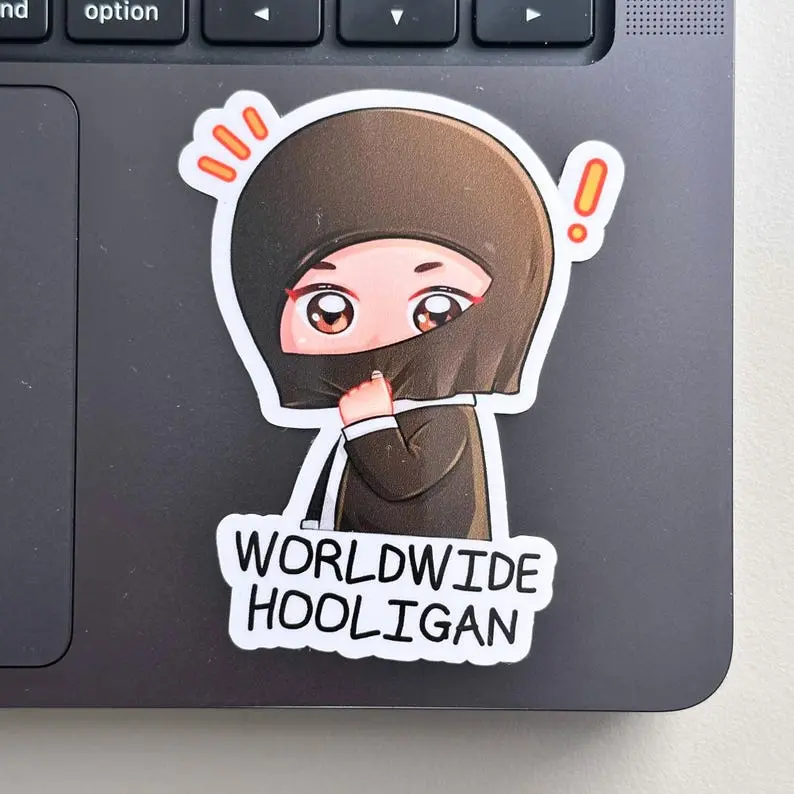 Hooligan Vinyl Waterproof Sticker | Hobihearteu Shop New Arrival