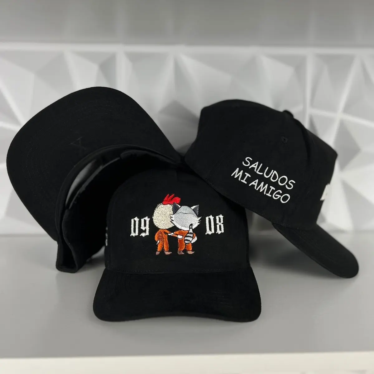 08-09 SnapBack hat-black