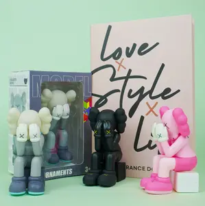 KAWS Figure - Cartoon Doll Creative Car Decoration - Trendy Car Interior