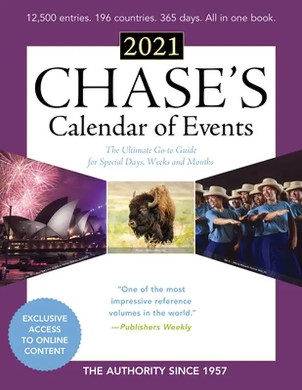 USED-Chase's Calendar of Events 2021: The Ultimate Go-To Guide for Special Days, Weeks and Months by Editors of Chase's (Paperback)