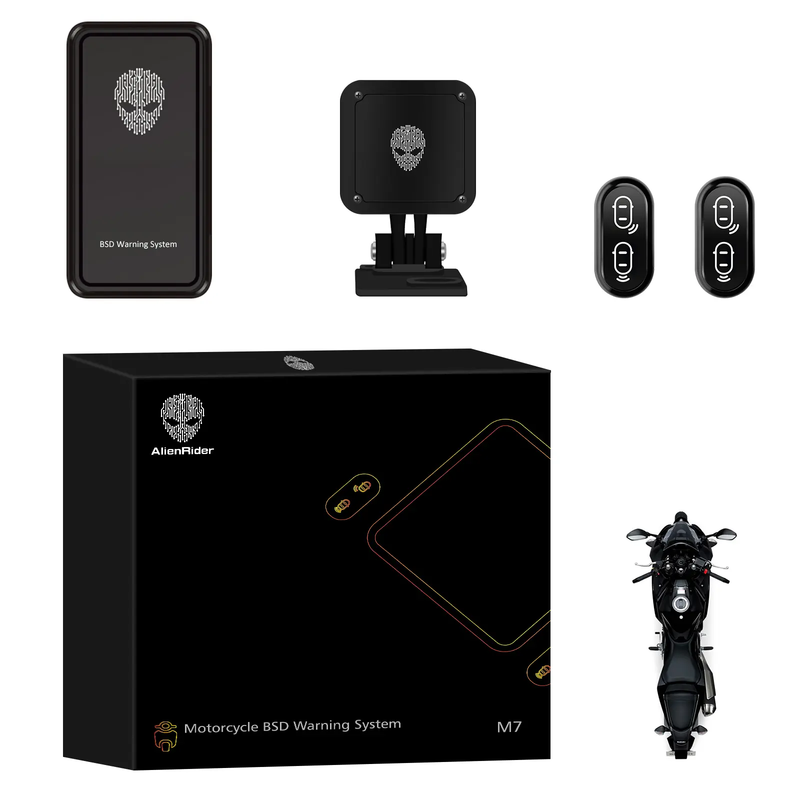 Alien Rider Motorcycle Alarm System 【公式通販】