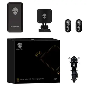 Alien Rider M7 Motorcycle BSD Blind Spot Detection System,77G Millimeter-Wave Radar,Blind Spot Radar Warning System,LCA Lane Change Assistance,RCW Rear Collision Warning,All-Weather Safety Protection