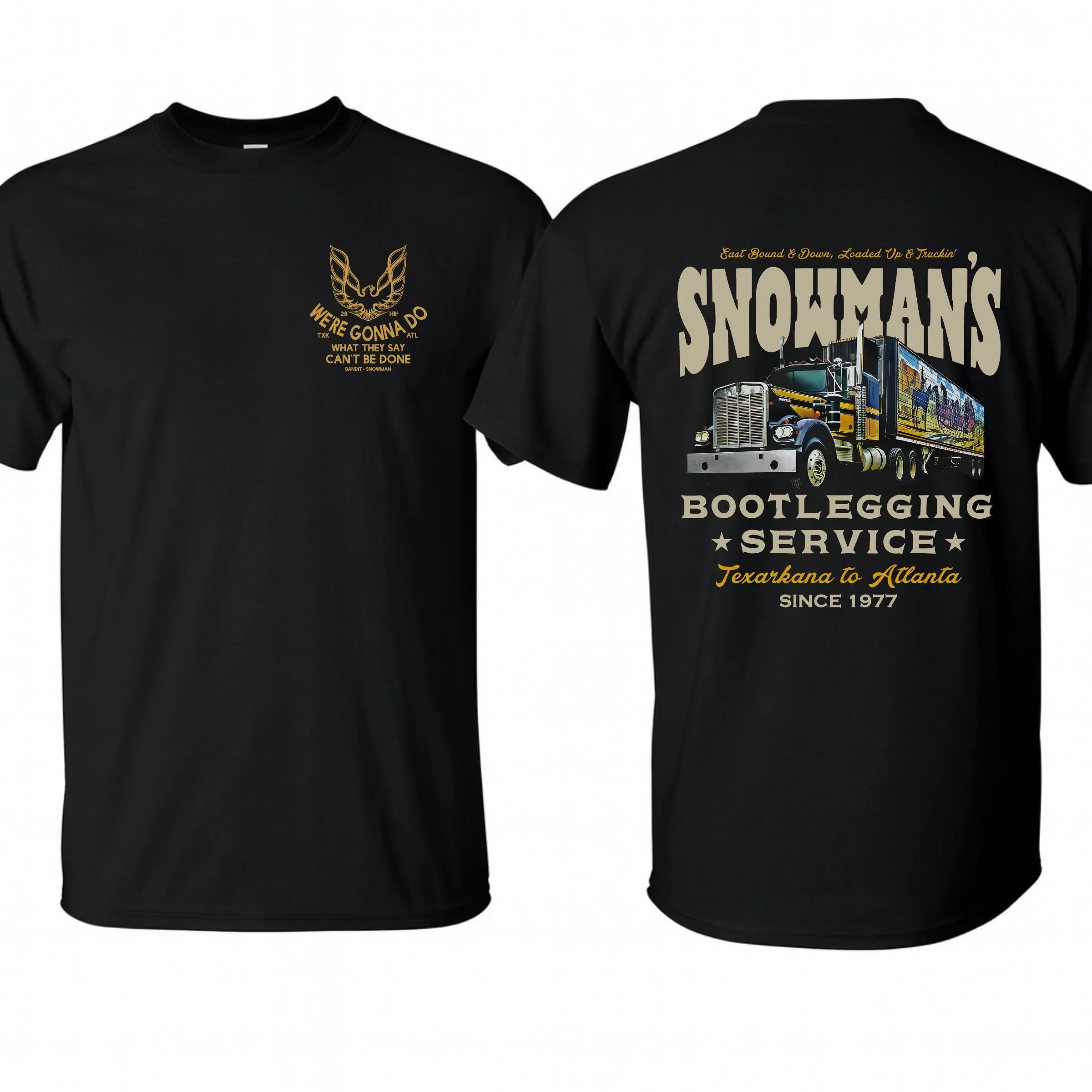 Snowman’s Bootlegging Service Hoodie, Vintage Smokey and The Bandit Sweatshirt, Funny 90s Movie Fan T-shirt, Christmas Gift For Him