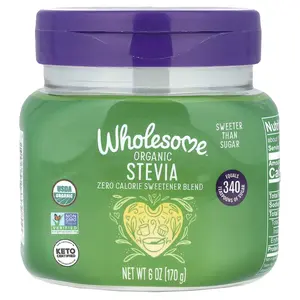Wholesome Sweeteners Organic Stevia, 6 oz (170 g)