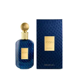 Khadlaj Icon for Men Eau de Parfum Spray,  3.4 Ounce