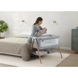 Koi by the Bed Bassinet with Natural Beechwood Legs