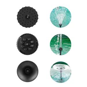 Aquarium Decoration Water Pump Fountain Head Wave Maker Aerator Submersible Pump for Fish Tank Pond Landscape Decoration Water Circulation Pump