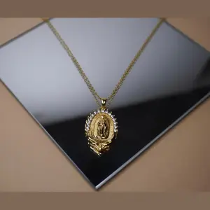 Virgen De Guadalupe Necklace