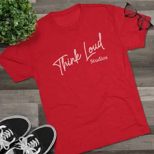Think Loud Studios Rock and Roll T-Shirt | Music Studio Tee