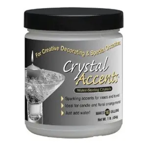 JRM Chemical CA-100S Crystal Accents 1 lb jar Sapphire Blue -pack of 6