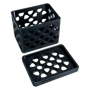 Frag Nursery Box – Loose Coral Fragment Holder for Reef Tanks | Secure Suction Cup Mount | Black or Clear Options | Saltwater Aquarium Coral Propagation | Algae-Resistant Reef Accessory