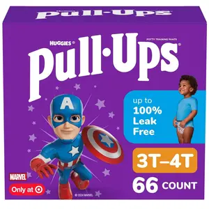 Pull-Ups Boys' Learning Designs Training Pants Econ+ Pack - Size 3T-4T - 66ct